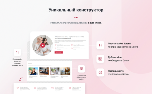 Универсальный сайт под ключ на базе IntecUniverse SITE